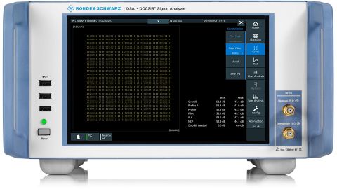 R & S®DSA DOCSIS سیگنال آنالایزر