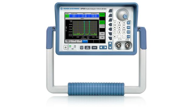 R&S®UP350 آنالایزر صوتی 