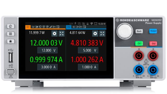 R&S®NGM200 منبع تغذیه 